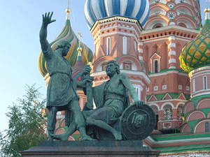 Памятник Минину и Пожарскому. Красная площадь